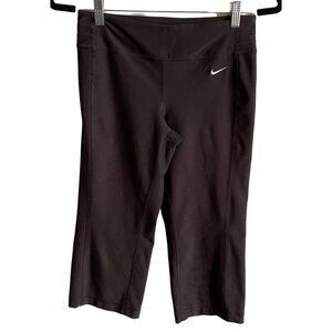 Nike Yoga Capri Leggings Black Women's Size XS